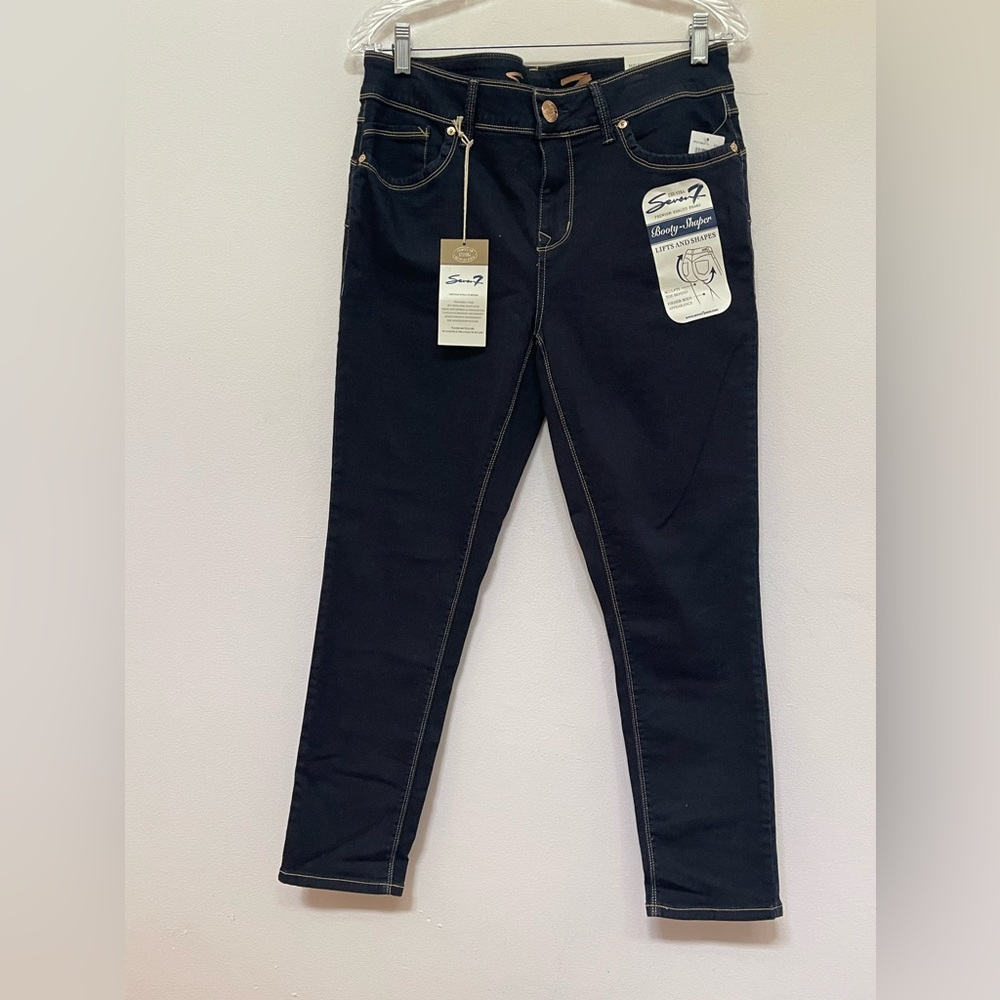 Mid rise skinny crop Jean